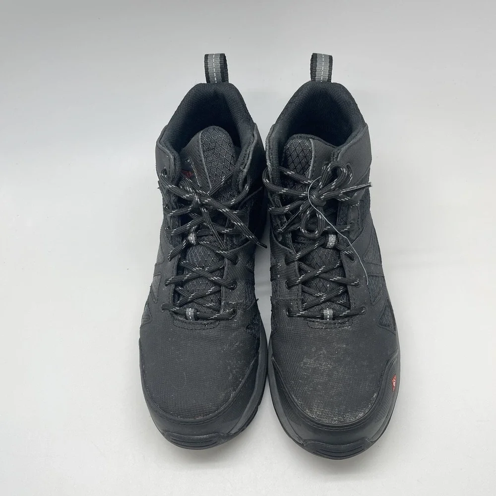 Merrell Boots Mens 6.5 Fullbench Speed Mid‎ J003319 Black Workwear Safety Toe